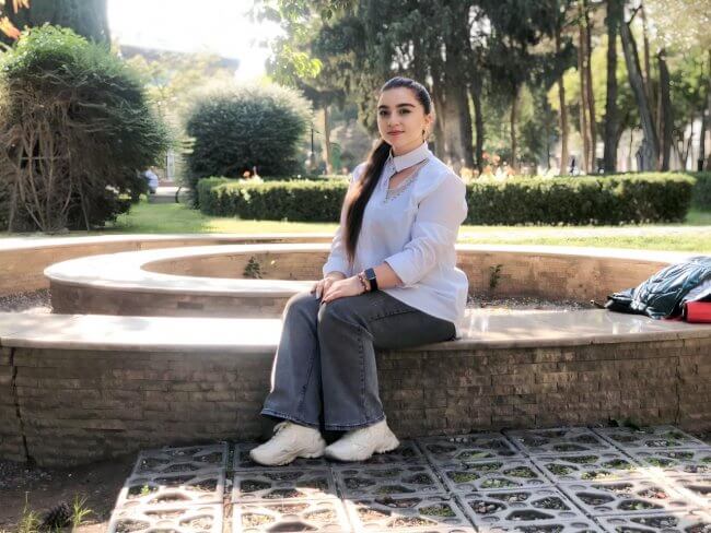 AZMİK tələbəsi Tanya Elşad qızı Zəfər günü haqqında yazır