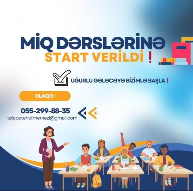 MİQ dərslərinə start verildi