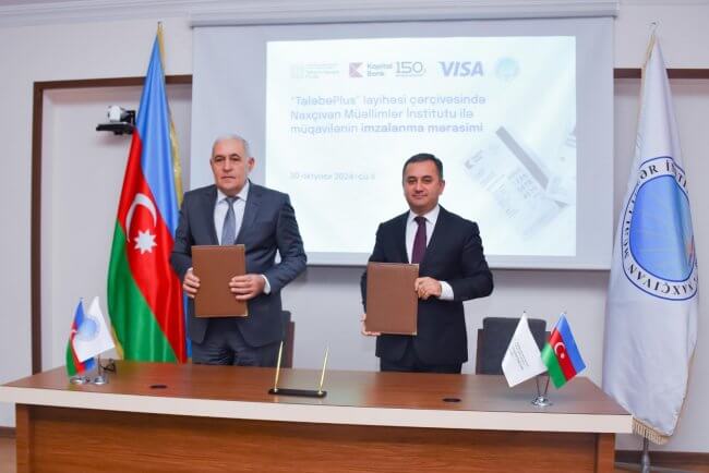Naxçıvan Müəllimlər İnstitutu ilə Təhsilin İnkişafı Fondu arasında "TələbəPlus” layihəsi çərçivəsində əməkdaşlıq müqaviləsi imzalanıb.