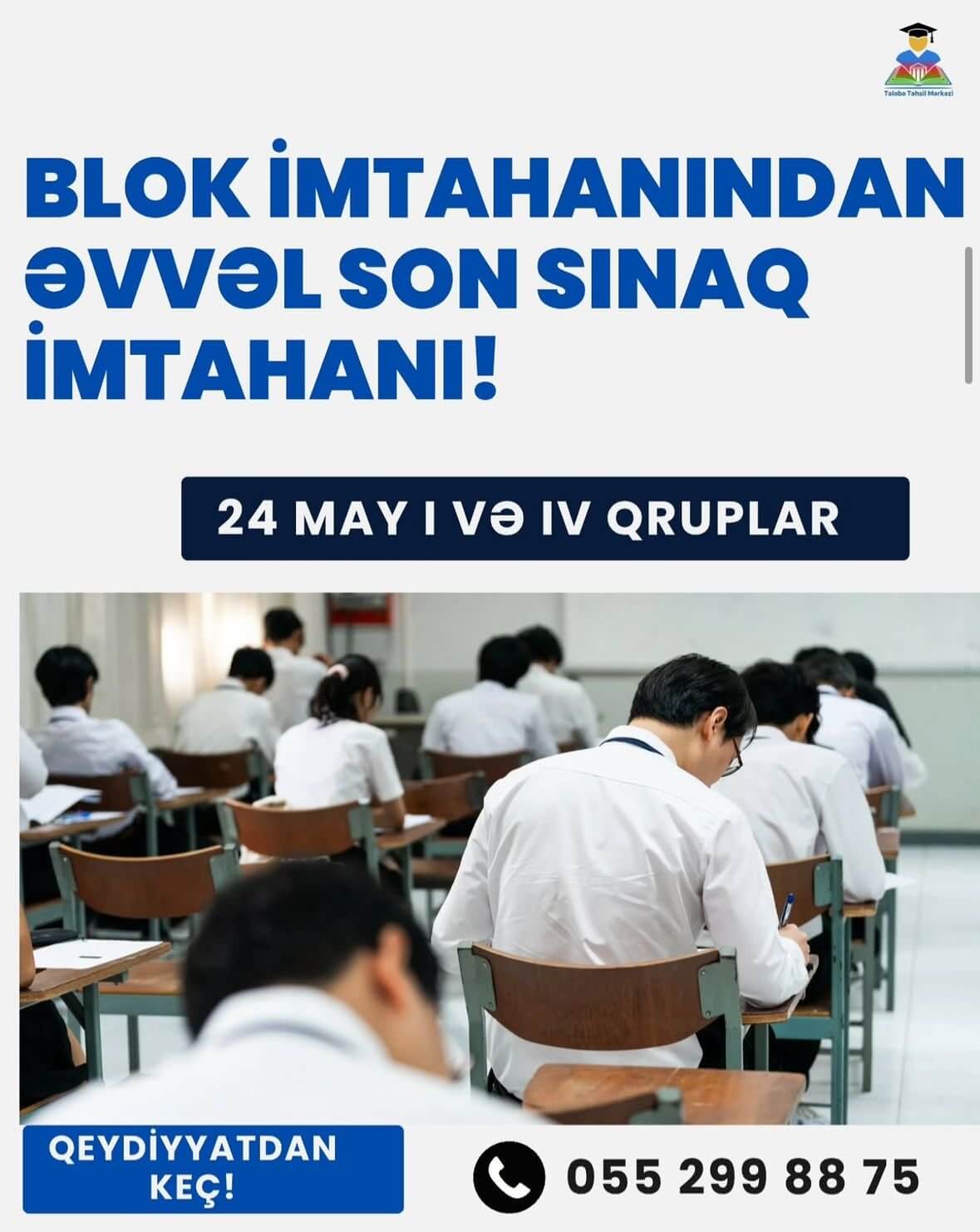 I VƏ IV QRUPLARIN DİQQƏTİNƏ!